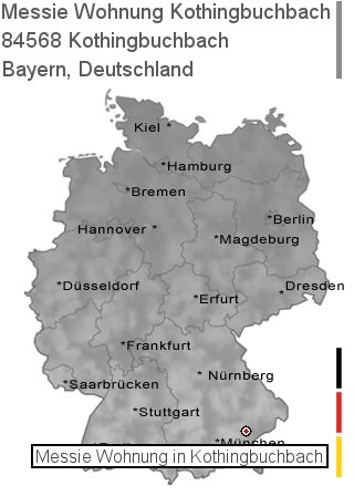 Messie Wohnung Kothingbuchbach, 84568 Kothingbuchbach