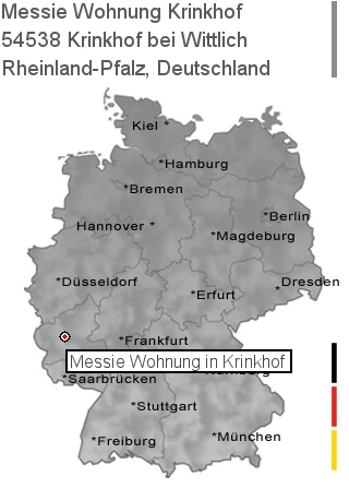 Messie Wohnung Krinkhof bei Wittlich, 54538 Krinkhof