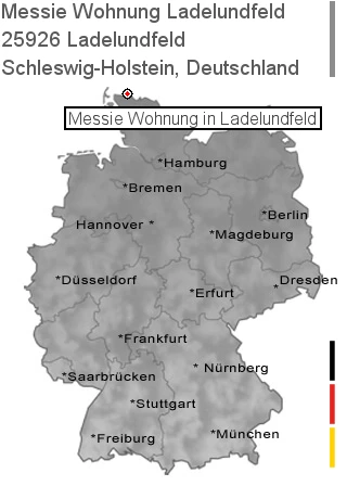 Messie Wohnung Ladelundfeld, 25926 Ladelundfeld