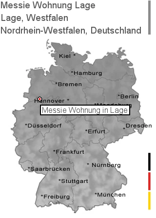 Messie Wohnung Lage, Westfalen