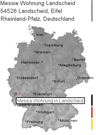 Messie Wohnung Landscheid, Eifel, 54526 Landscheid
