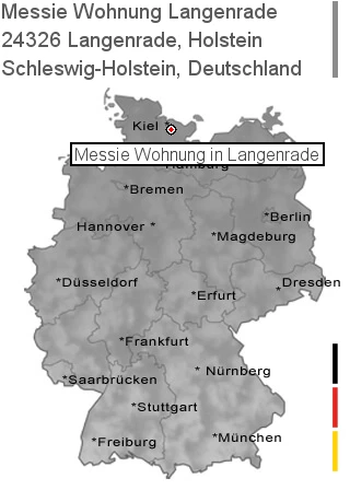 Messie Wohnung Langenrade, Holstein, 24326 Langenrade