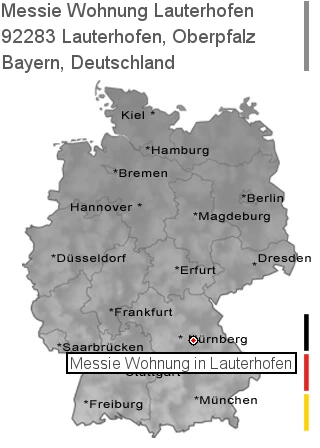 Messie Wohnung Lauterhofen, Oberpfalz, 92283 Lauterhofen