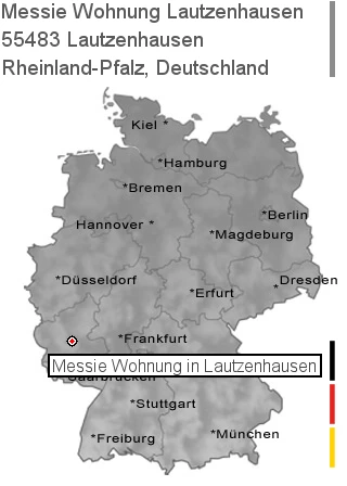Messie Wohnung Lautzenhausen, 55483 Lautzenhausen