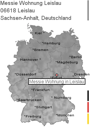 Messie Wohnung Leislau, 06618 Leislau
