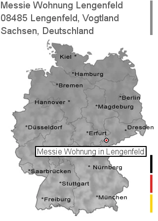 Messie Wohnung Lengenfeld, Vogtland, 08485 Lengenfeld