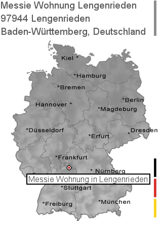 Messie Wohnung Lengenrieden, 97944 Lengenrieden