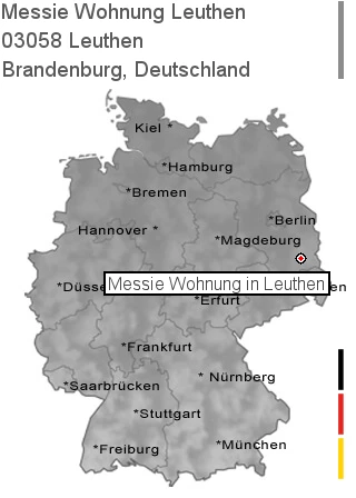 Messie Wohnung Leuthen, 03058 Leuthen