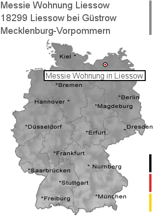 Messie Wohnung Liessow bei Güstrow, 18299 Liessow