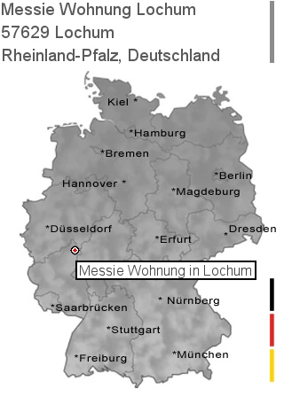 Messie Wohnung Lochum, 57629 Lochum