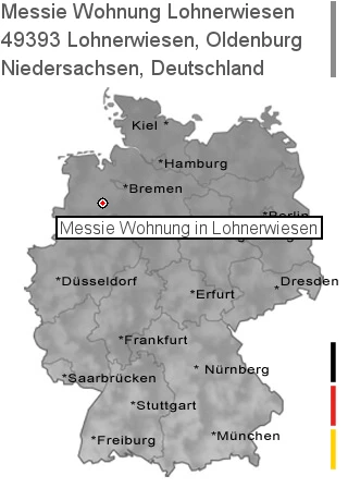 Messie Wohnung Lohnerwiesen, Oldenburg, 49393 Lohnerwiesen