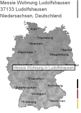 Messie Wohnung Ludolfshausen, 37133 Ludolfshausen