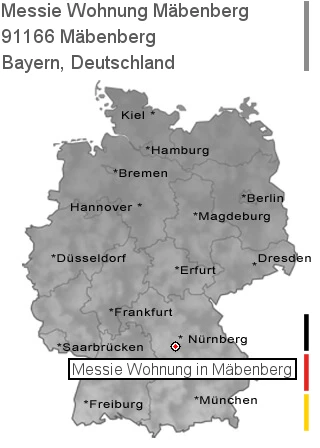 Messie Wohnung Mäbenberg, 91166 Mäbenberg