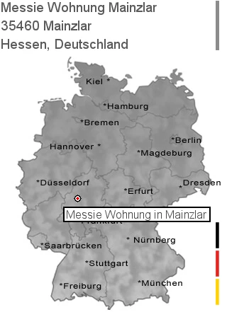 Messie Wohnung Mainzlar, 35460 Mainzlar