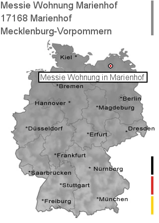 Messie Wohnung Marienhof, 17168 Marienhof