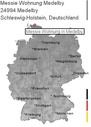 Messie Wohnung Medelby, 24994 Medelby