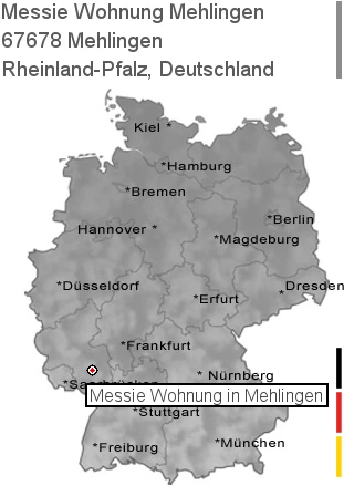 Messie Wohnung Mehlingen, 67678 Mehlingen