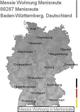 Messie Wohnung Menisreute, 88287 Menisreute