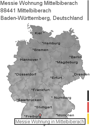 Messie Wohnung Mittelbiberach, 88441 Mittelbiberach