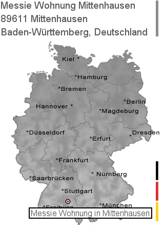 Messie Wohnung Mittenhausen, 89611 Mittenhausen