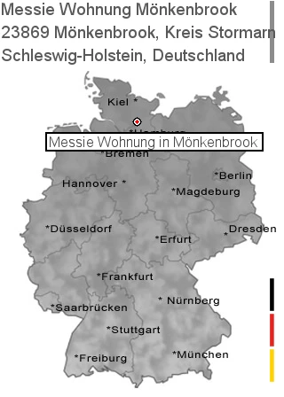 Messie Wohnung Mönkenbrook, Kreis Stormarn, 23869 Mönkenbrook