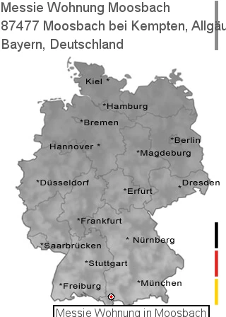 Messie Wohnung Moosbach bei Kempten, Allgäu, 87477 Moosbach