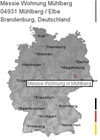 Messie Wohnung Mühlberg / Elbe, 04931 Mühlberg