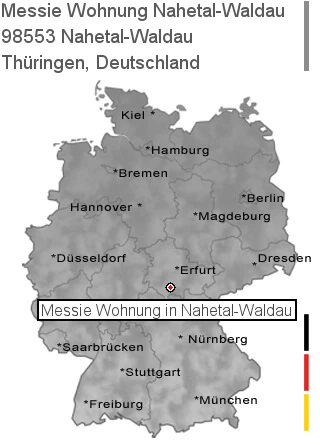 Messie Wohnung Nahetal-Waldau, 98553 Nahetal-Waldau