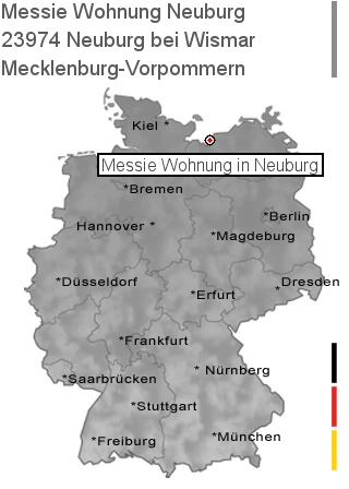 Messie Wohnung Neuburg bei Wismar, 23974 Neuburg