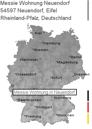 Messie Wohnung Neuendorf, Eifel, 54597 Neuendorf