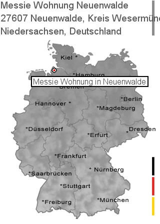 Messie Wohnung Neuenwalde, Kreis Wesermünde, 27607 Neuenwalde