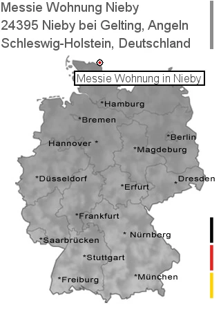 Messie Wohnung Nieby bei Gelting, Angeln, 24395 Nieby