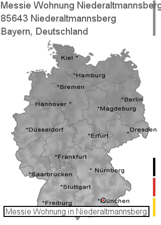 Messie Wohnung Niederaltmannsberg, 85643 Niederaltmannsberg