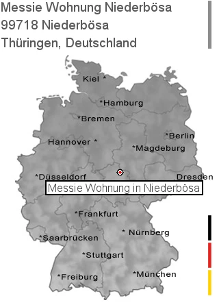 Messie Wohnung Niederbösa, 99718 Niederbösa