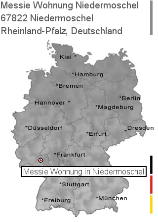 Messie Wohnung Niedermoschel, 67822 Niedermoschel