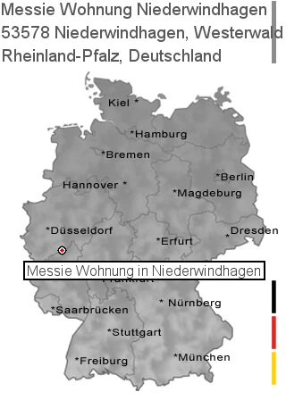 Messie Wohnung Niederwindhagen, Westerwald, 53578 Niederwindhagen