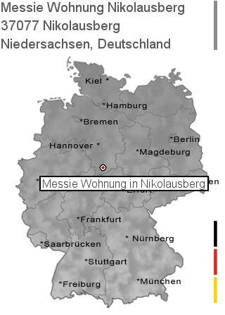 Messie Wohnung Nikolausberg, 37077 Nikolausberg