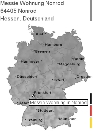 Messie Wohnung Nonrod, 64405 Nonrod
