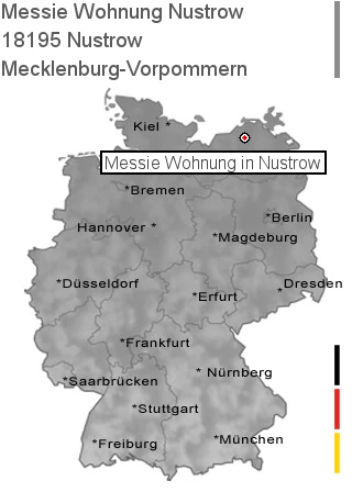 Messie Wohnung Nustrow, 18195 Nustrow