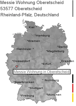 Messie Wohnung Oberetscheid, 53577 Oberetscheid