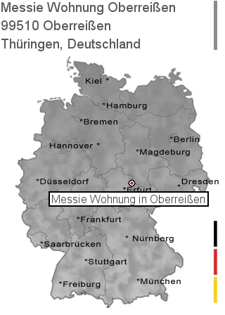 Messie Wohnung Oberreißen, 99510 Oberreißen