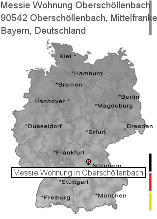 Messie Wohnung Oberschöllenbach, Mittelfranken, 90542 Oberschöllenbach