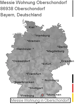 Messie Wohnung Oberschondorf, 86938 Oberschondorf
