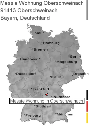 Messie Wohnung Oberschweinach, 91413 Oberschweinach