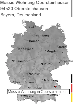 Messie Wohnung Obersteinhausen, 94530 Obersteinhausen