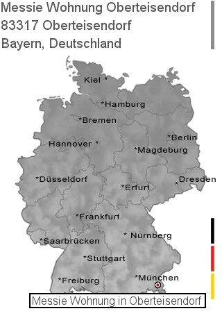 Messie Wohnung Oberteisendorf, 83317 Oberteisendorf