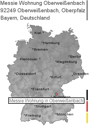 Messie Wohnung Oberweißenbach, Oberpfalz, 92249 Oberweißenbach