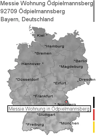Messie Wohnung Ödpielmannsberg, 92709 Ödpielmannsberg