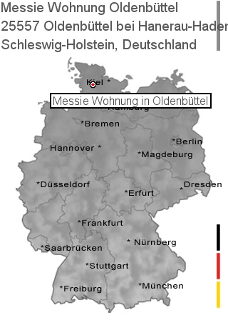 Messie Wohnung Oldenbüttel bei Hanerau-Hademarschen, 25557 Oldenbüttel