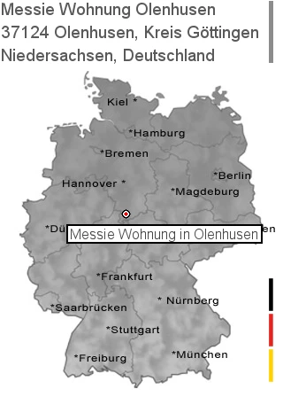 Messie Wohnung Olenhusen, Kreis Göttingen, 37124 Olenhusen